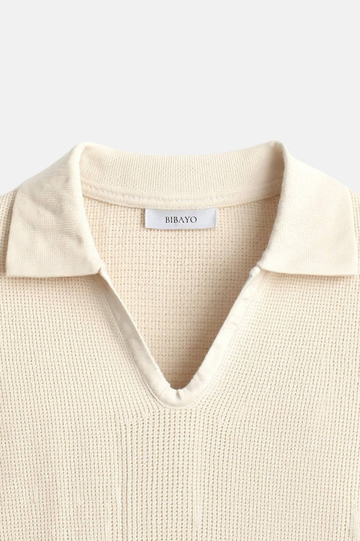 Dejan - Polo majica z V ovratnikom