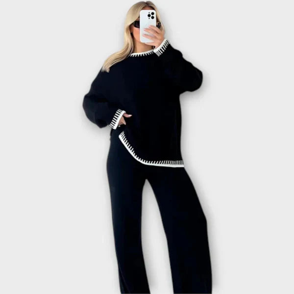 Lilu - Dvodelni Komplet Pletenih Puloverjev