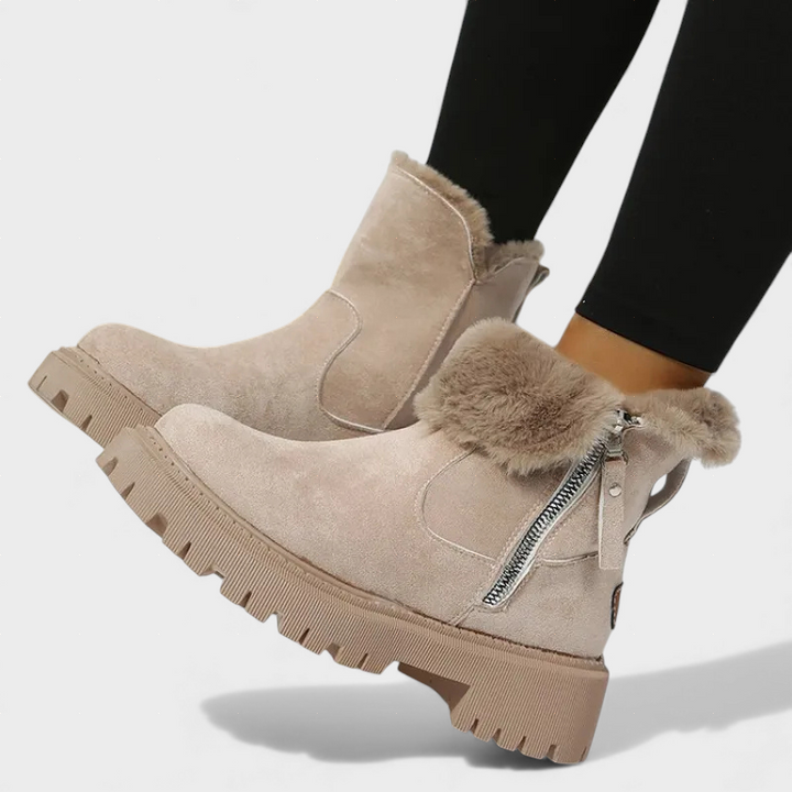 Antonija - Zimski Škornji Za Ženske Z Mehko Notranjo Podlogo