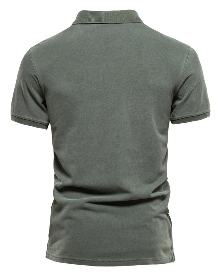 Blaž - Moška Polo Majica Zračen Lahkoten Kroj