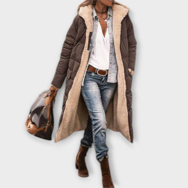 Kora - Fleece Plašč s Pamukom