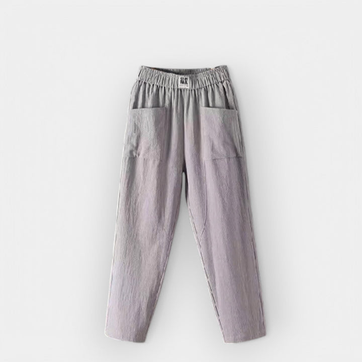 Marjetka - Linen Casual Trousers