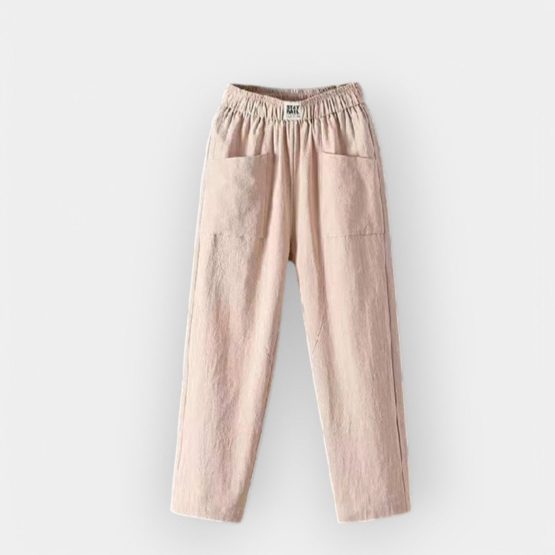 Marjetka - Linen Casual Trousers