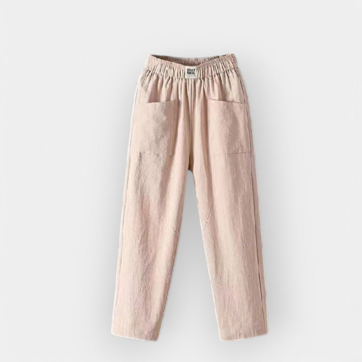 Marjetka - Linen Casual Trousers