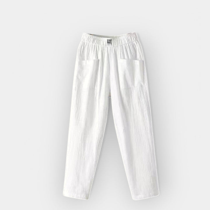 Marjetka - Linen Casual Trousers