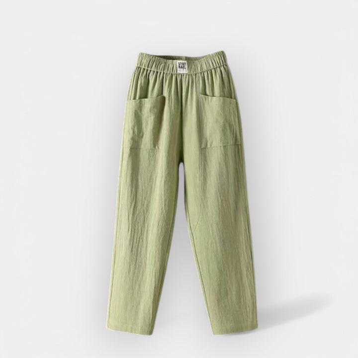 Marjetka - Linen Casual Trousers
