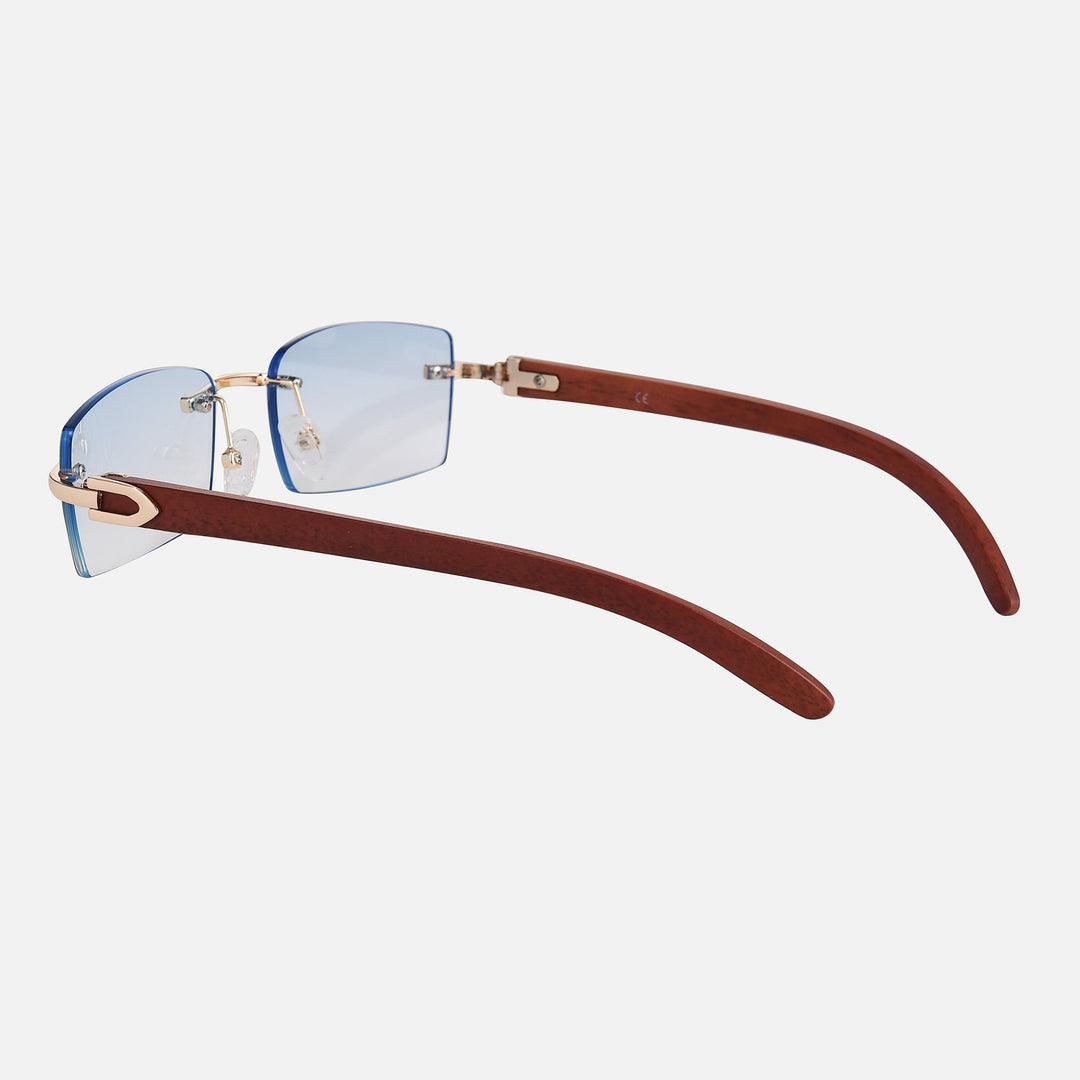 Jožica - Lesena Očala z Minimalističnim Dizajnom