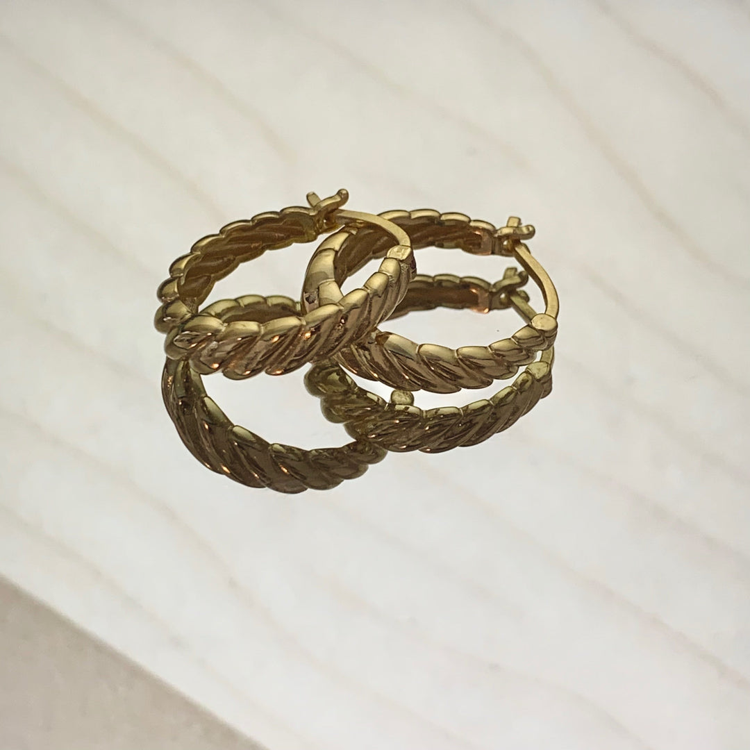 Aleksandra - Uhani z bleščicami