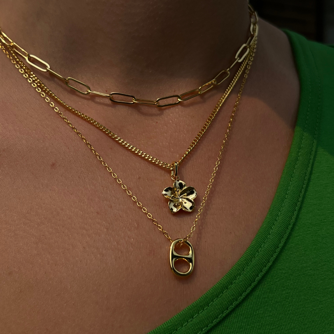 Mojca - Ogrlica v obliki cvetlice