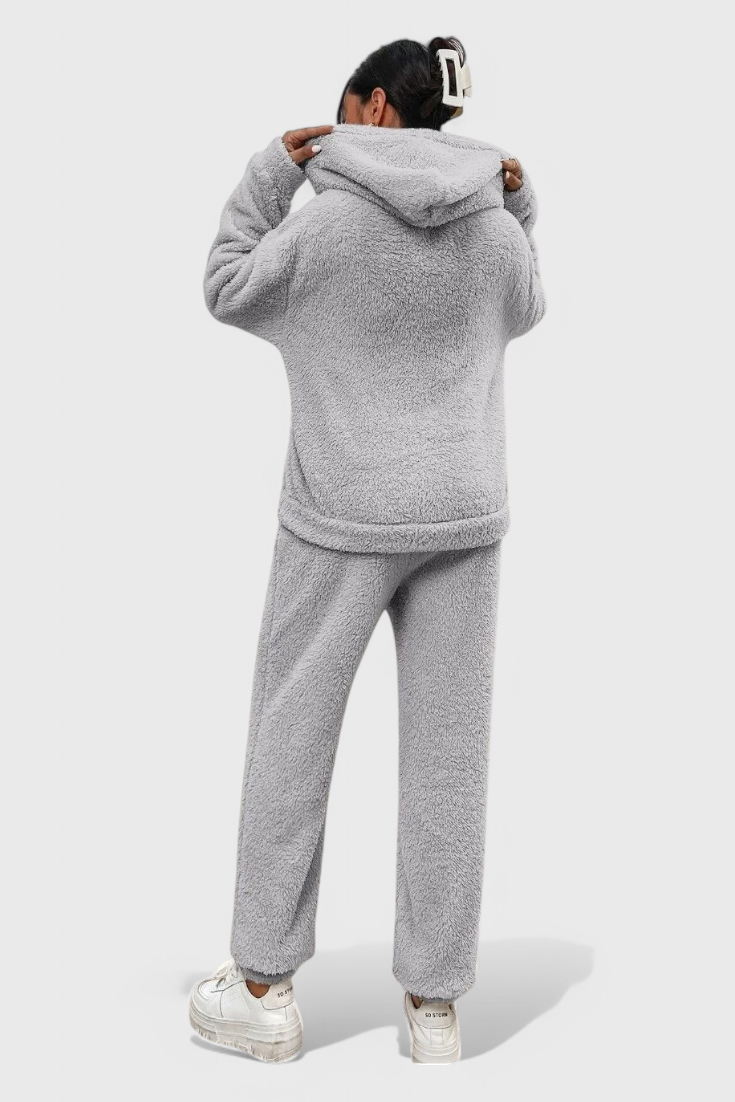 Rivae - Mehki teddy lounging dvoset za udobno nošenje