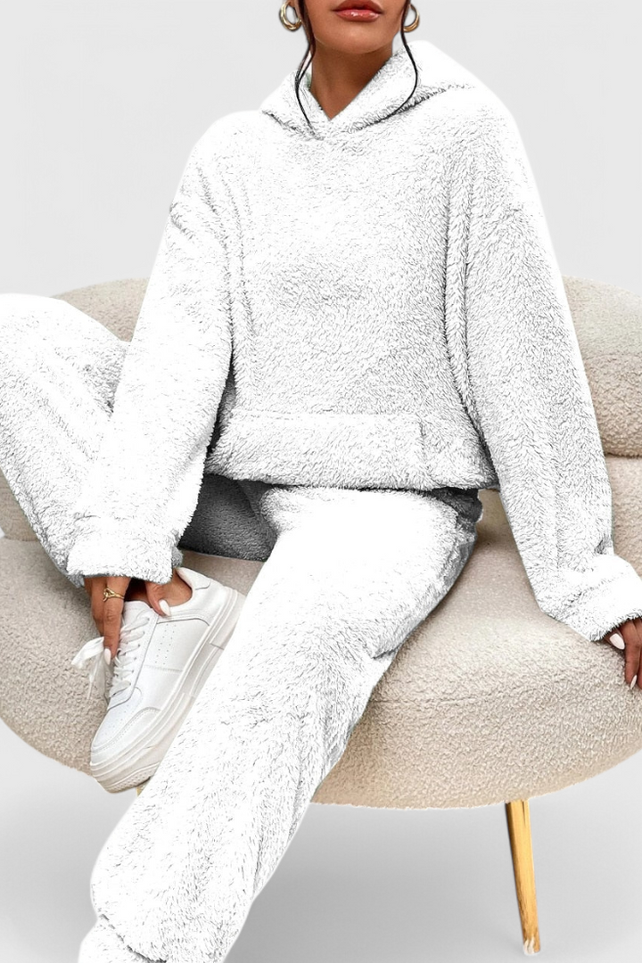 Rivae - Mehki teddy lounging dvoset za udobno nošenje