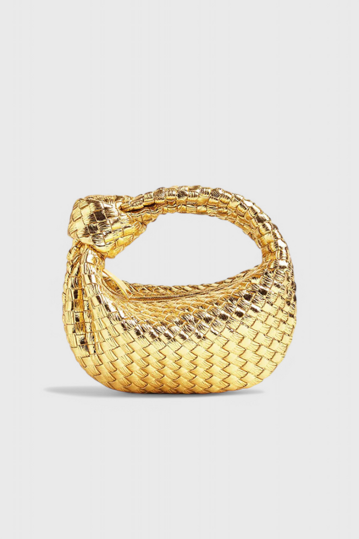 Urška - Mini Torbica Z Mrežastim Vzorcem