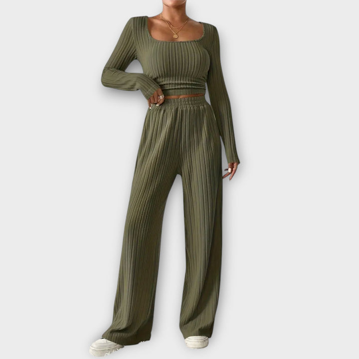 Enola - Ženska Dvodelna Kombinacija Z Dolgimi Rokavi