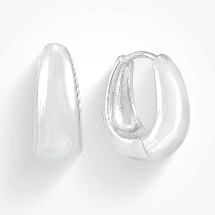 Barbara - Diskretni okrogli uhani