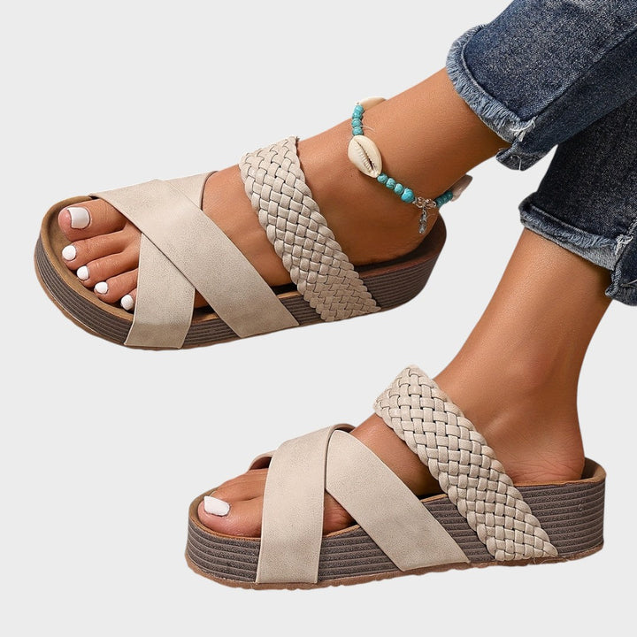 Milena - Kožne Ortopedske Sandale