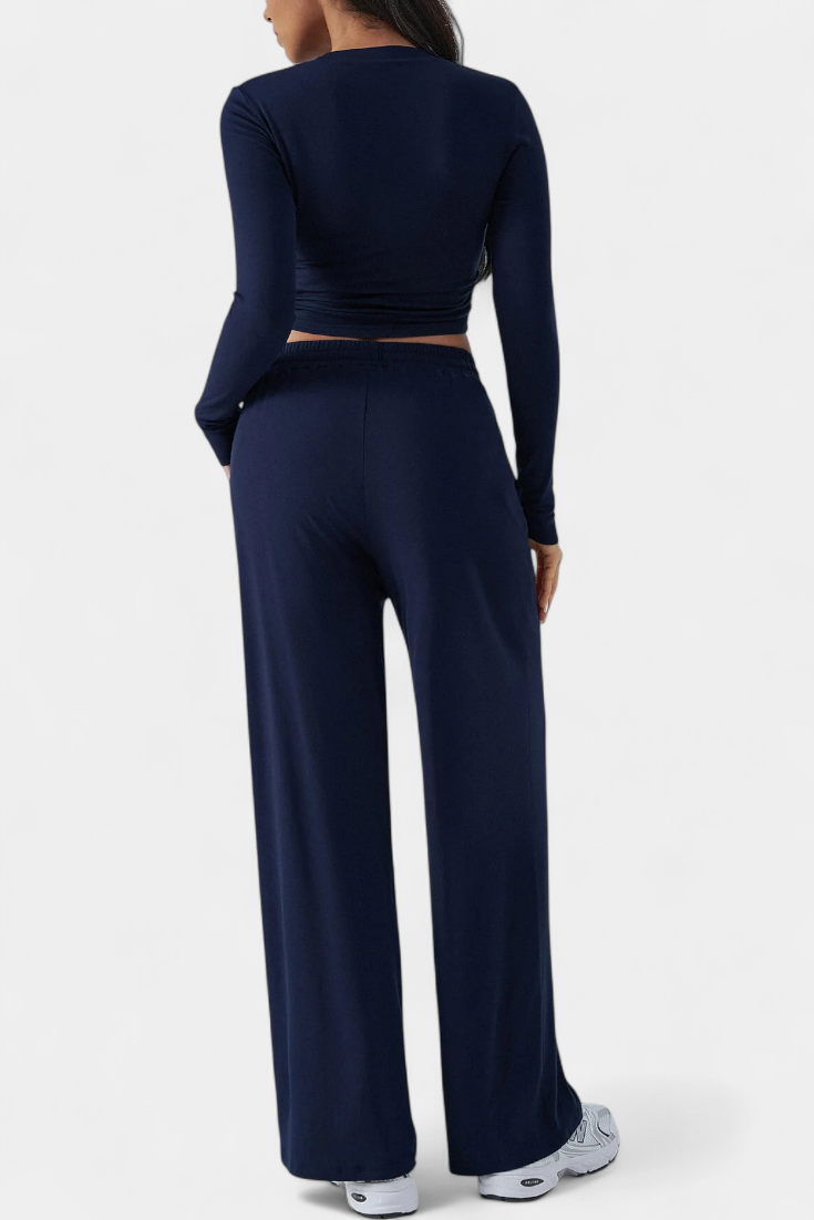 Nalia - Komplet 2 kosov z okroglim izrezom