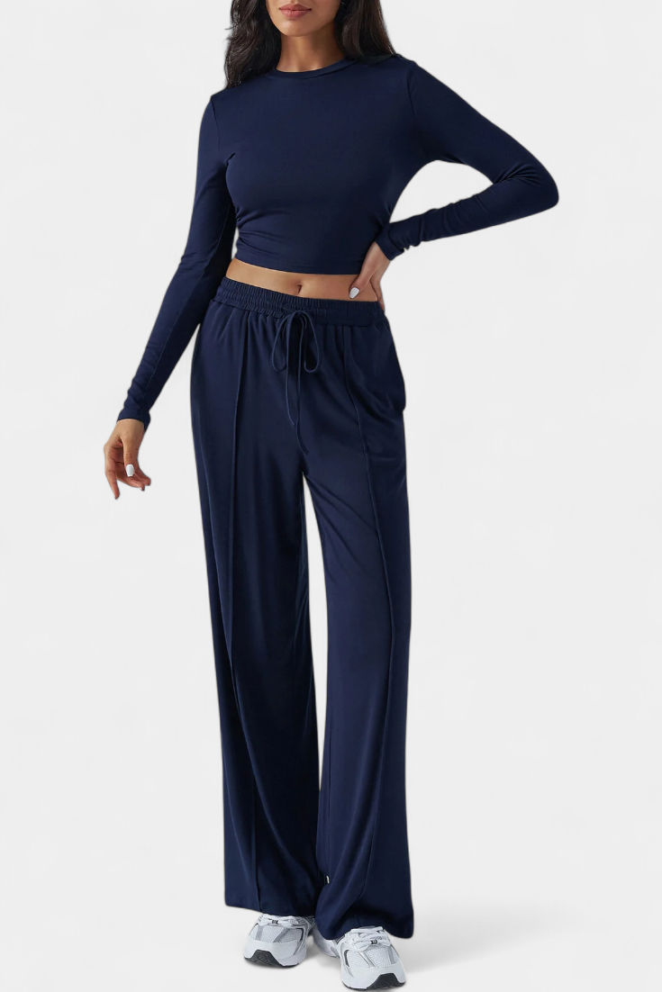 Nalia - Komplet 2 kosov z okroglim izrezom