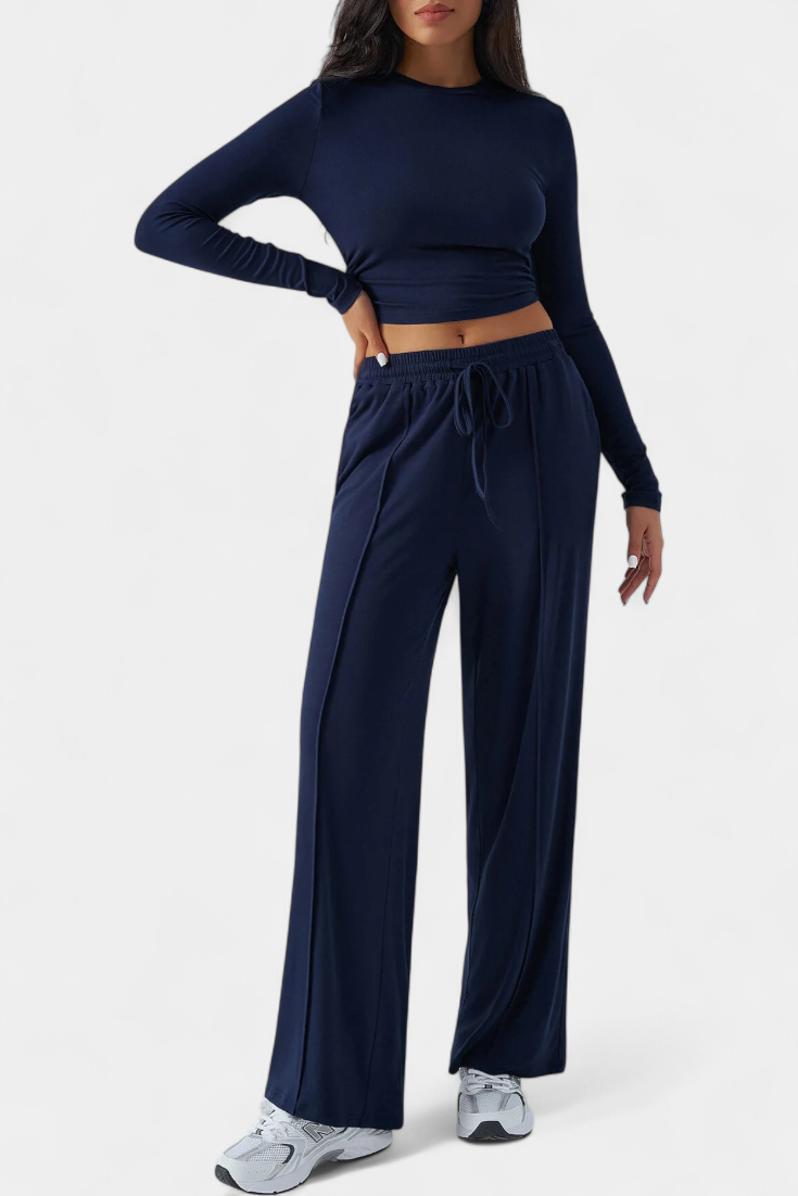 Nalia - Komplet 2 kosov z okroglim izrezom