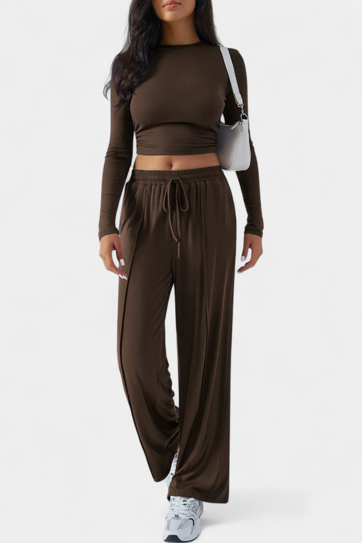 Nalia - Komplet 2 kosov z okroglim izrezom