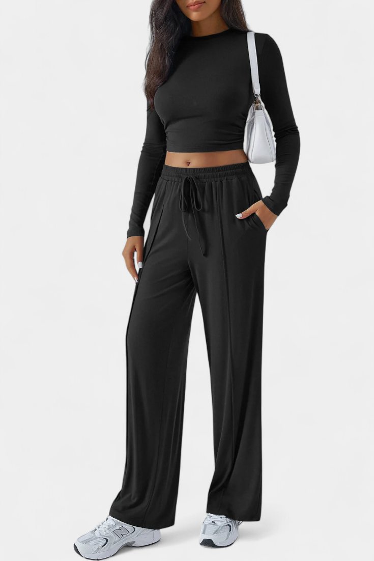 Nalia - Komplet 2 kosov z okroglim izrezom