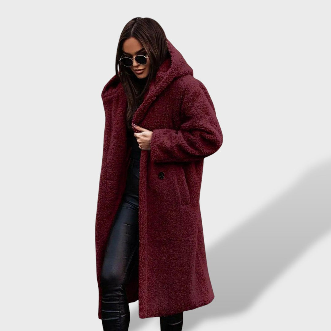 Blanka - Plašč Za Ženske Kapuca