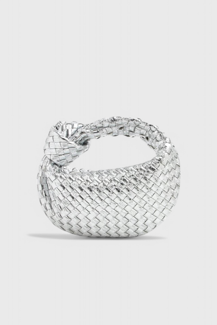 Urška - Mini Torbica Z Mrežastim Vzorcem